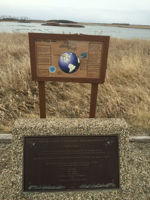 North Dakota Kellys Slough NWR Scene