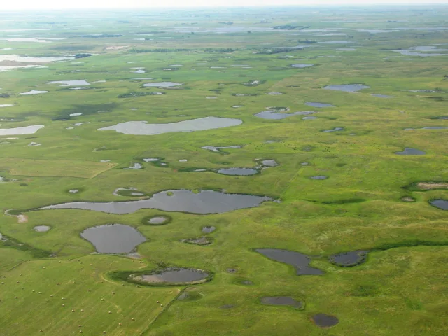 North Dakota Long Lake NWR Scene