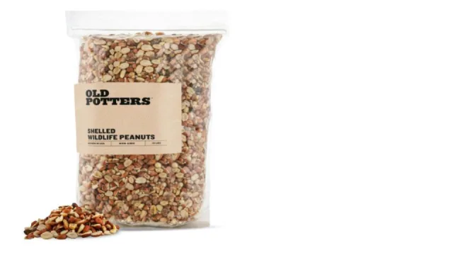A packet of Old Potters peanuts.