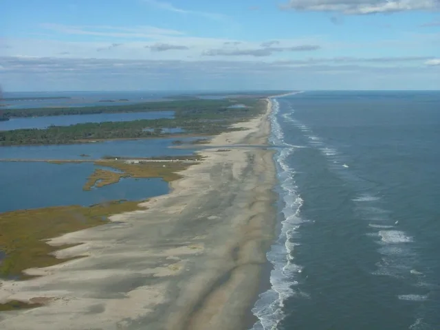 Virginia Chincoteague National Wildlife Refuge Scene
