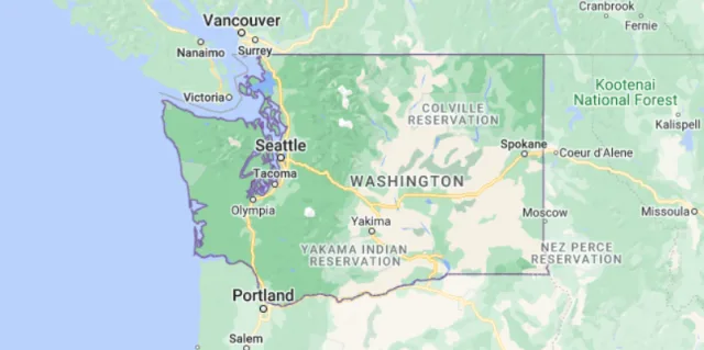 Washington Map