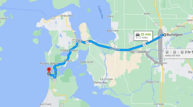 Washington Deception Pass State Park Map