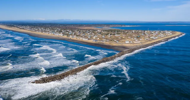 Washington Ocean Shores Scene