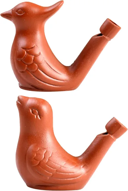 2Pcs Bird Water Whistles