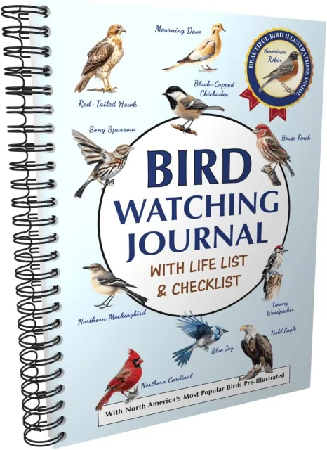 Bird Watching Journal with Life List & Checklist