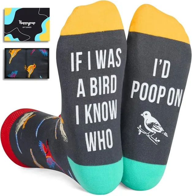 Funny Socks for Women Men