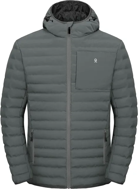Little Donkey Andy Men's Hooded Puffer Jacket