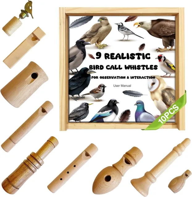Wooden Bird Call Set
