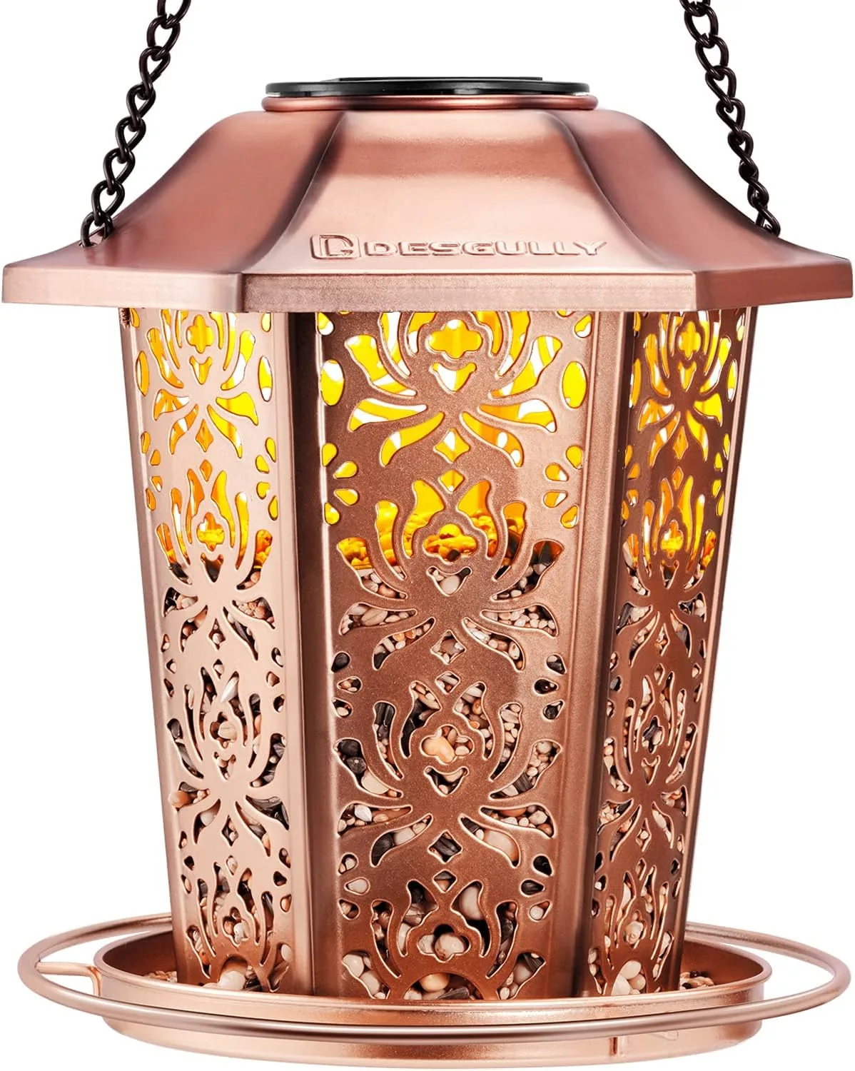 Desgully Solar Lantern Bird Feeder