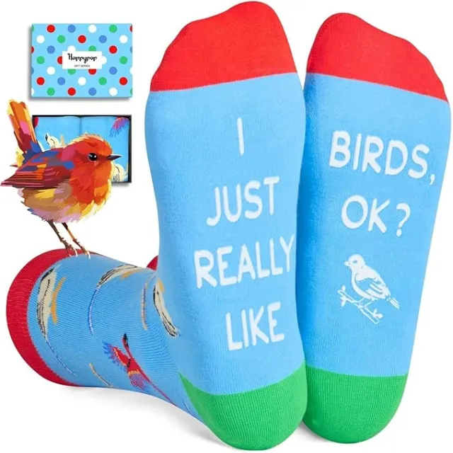 HAPPYPOP Unisex Parrot Socks