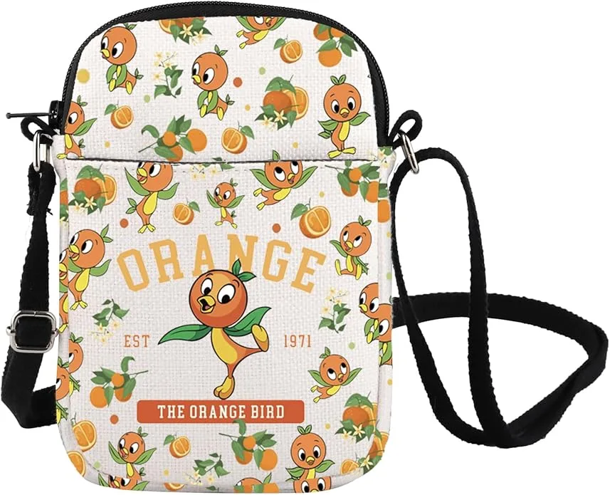 Orange Bird "Est. 1971" Crossbody Messenger Bag